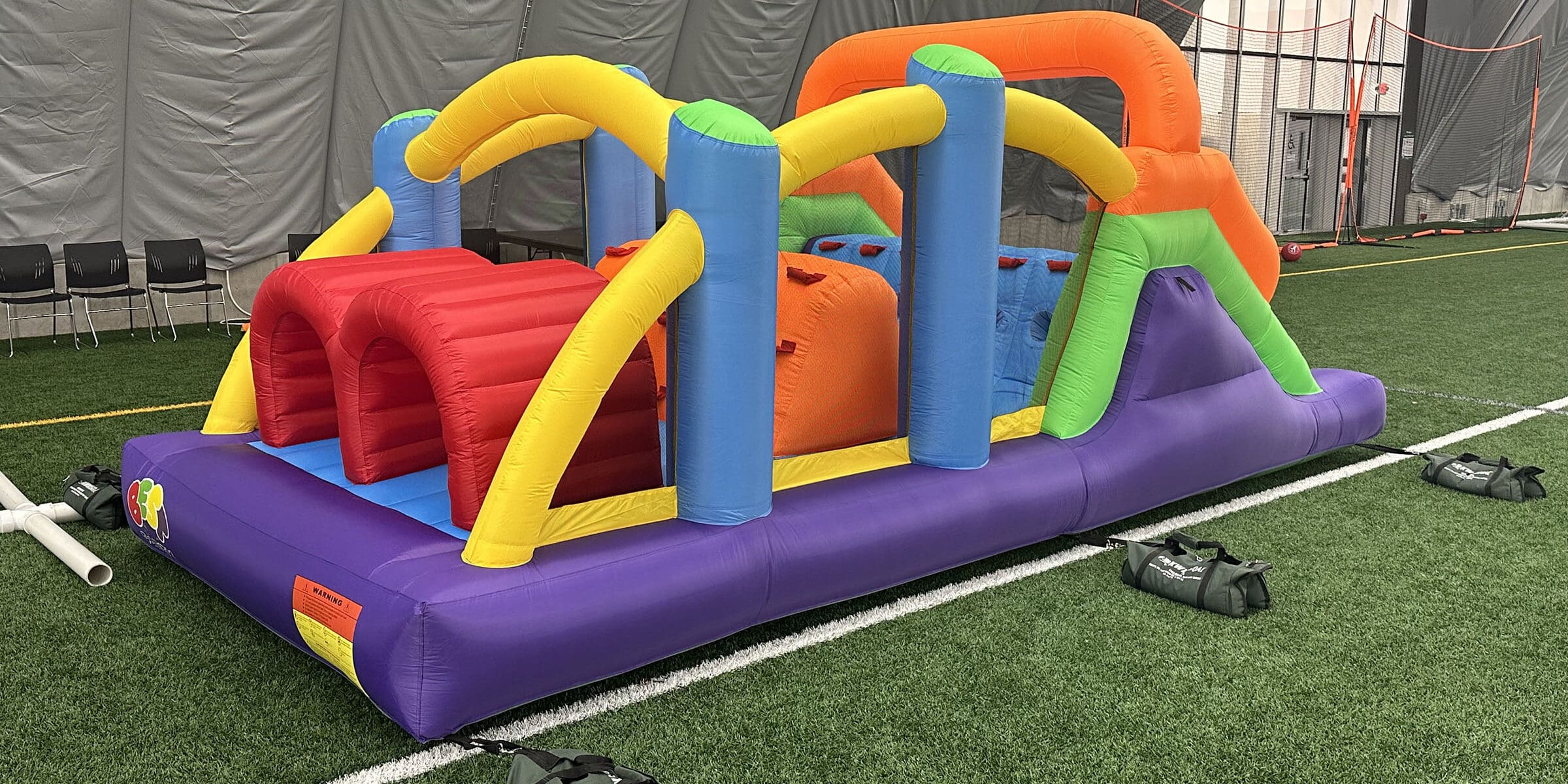 Bouncy House Obstacle Course #1
